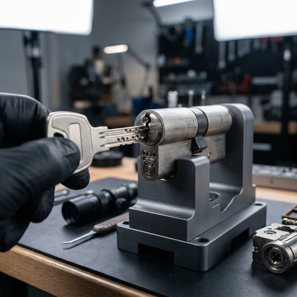 Bombillo de seguridad antibumping instalado en Valencia